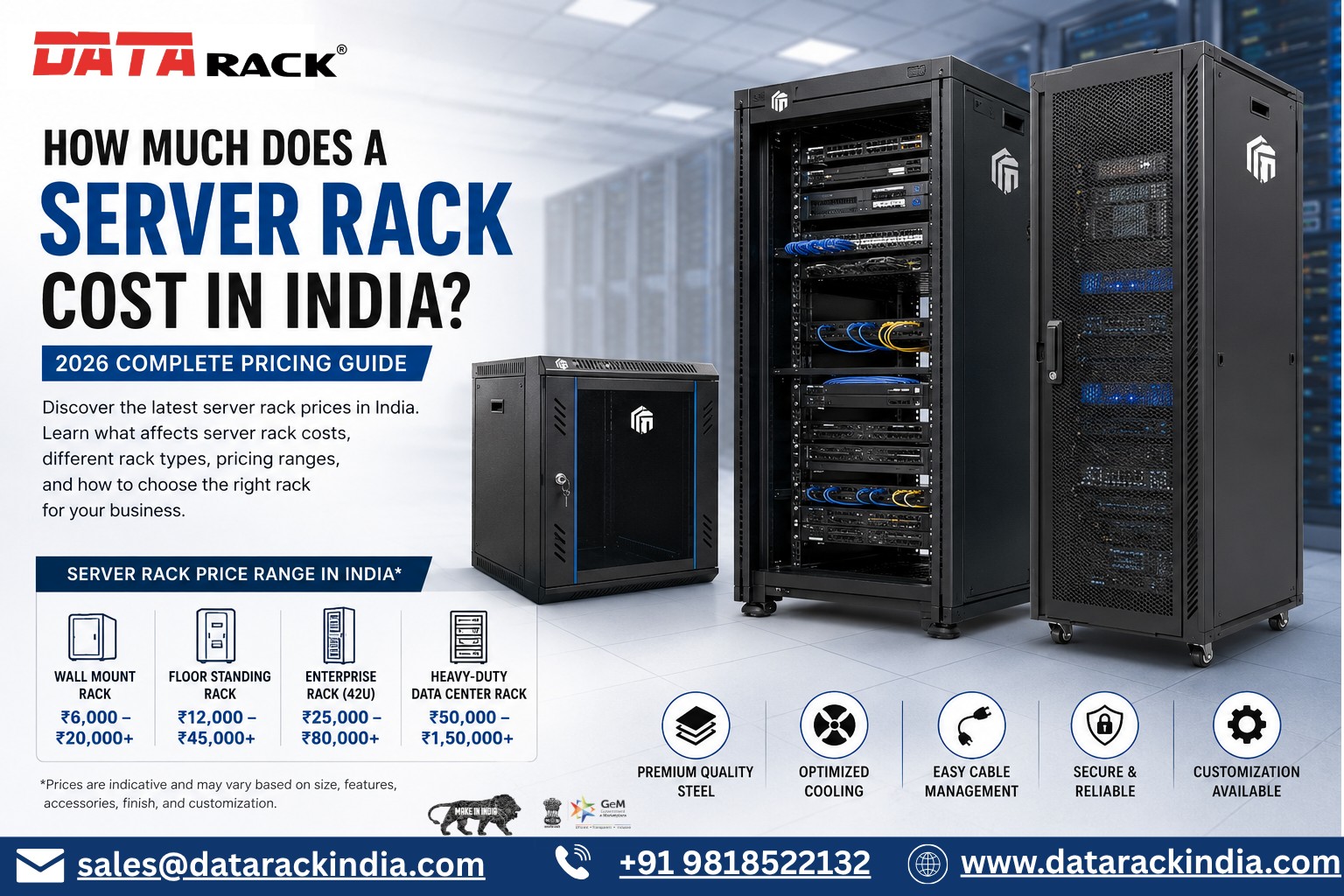 Server Rack Cost in India